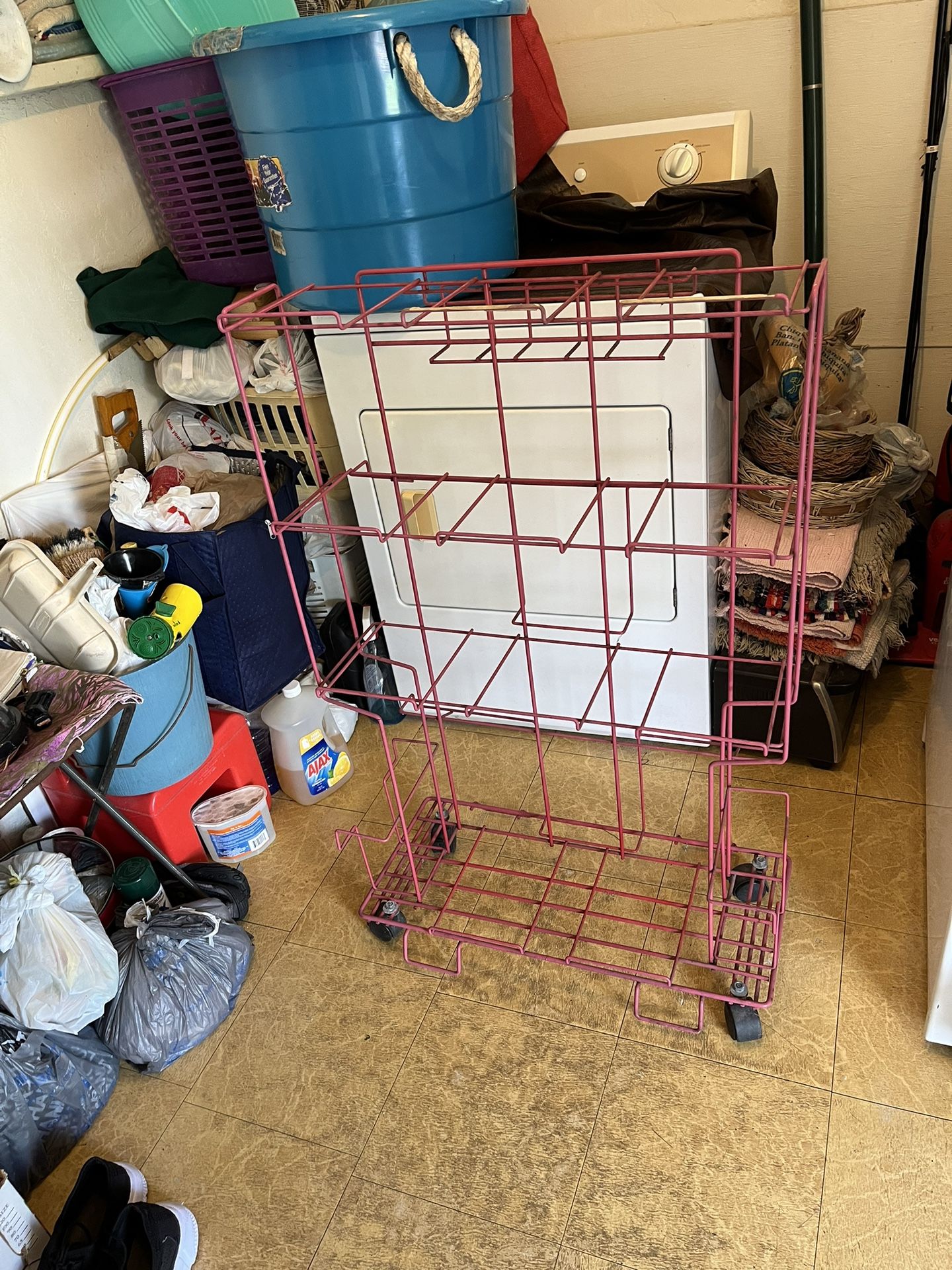 Coated Metal Rack For Stores