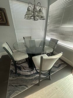 Breakfast table