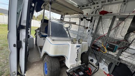 Golf Cart Pick Up & Delivery – $60 (Van Enclosed)