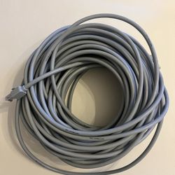 Insignia 100’ Cat-6A Ethernet Cable, Gray, 10 Gbps