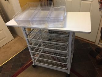 6 basket cart