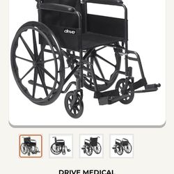 Wheelchair Drive, Black
