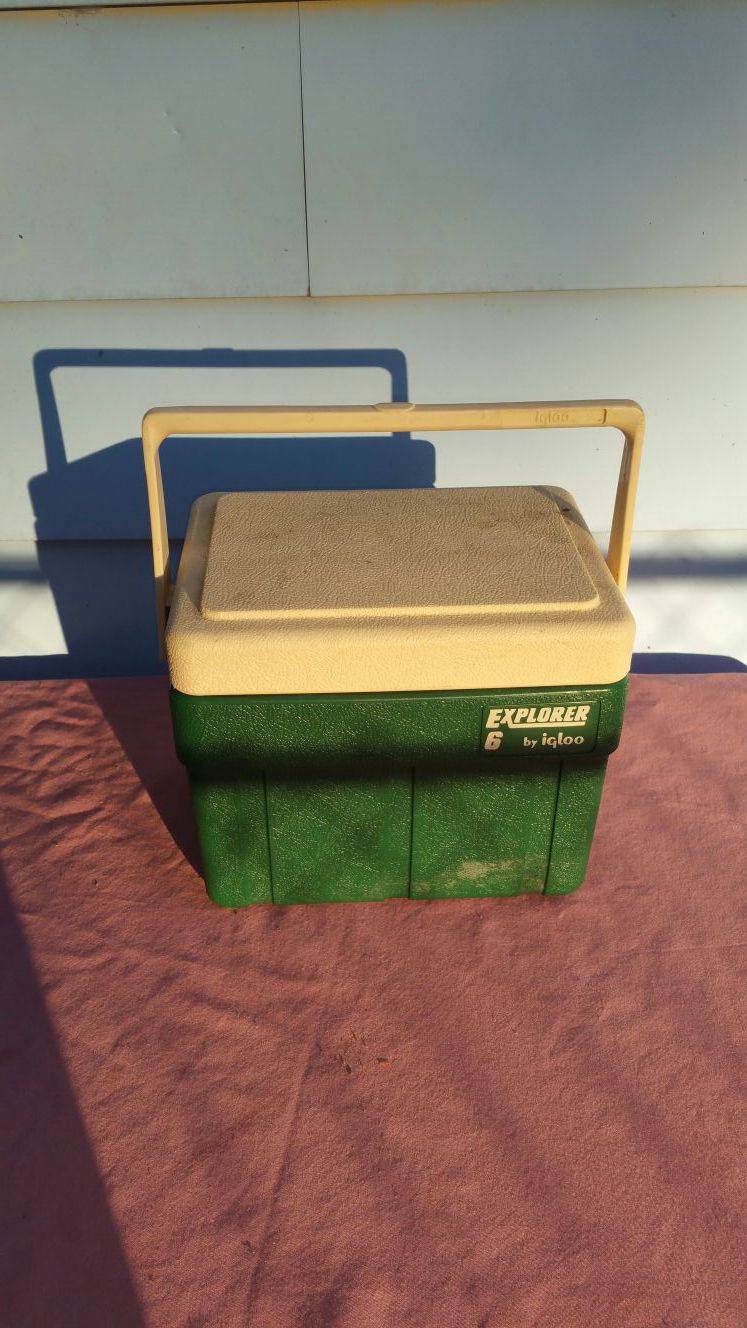 Small Green Cooler