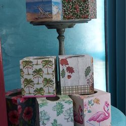 Tissue box covers