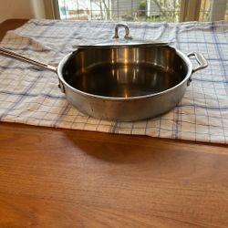 Stainless Steel Skillet 