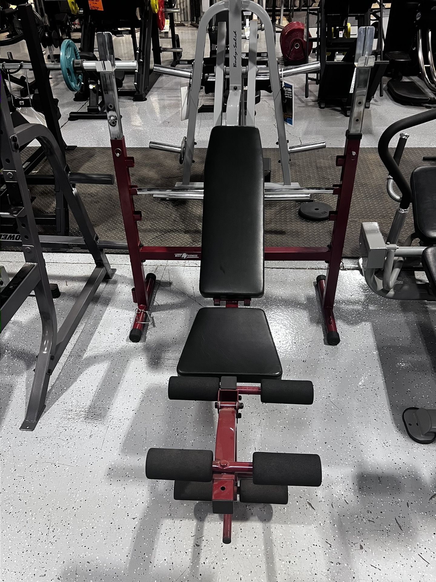 NEW!!! Best Fitness Olympic Weight Bench