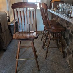 3 - 30 Inch Swivel Bar Stools 