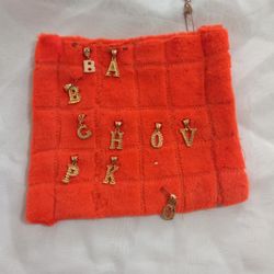 GOLD FILLED  """ LETTER ' S PENDANT ""