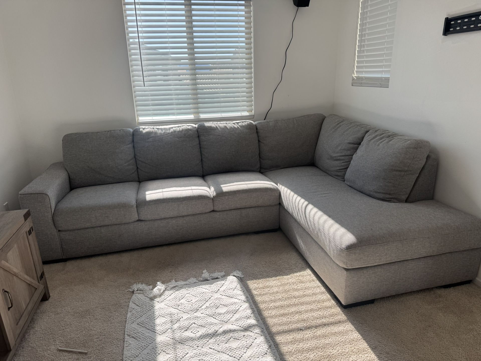 Gray Sectional Couch