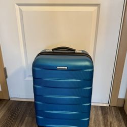 Blue Samsonite Carry-on Suitcase 