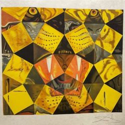 Salvador Dali’s Lenin Tiger Limited Edition Lithograph 