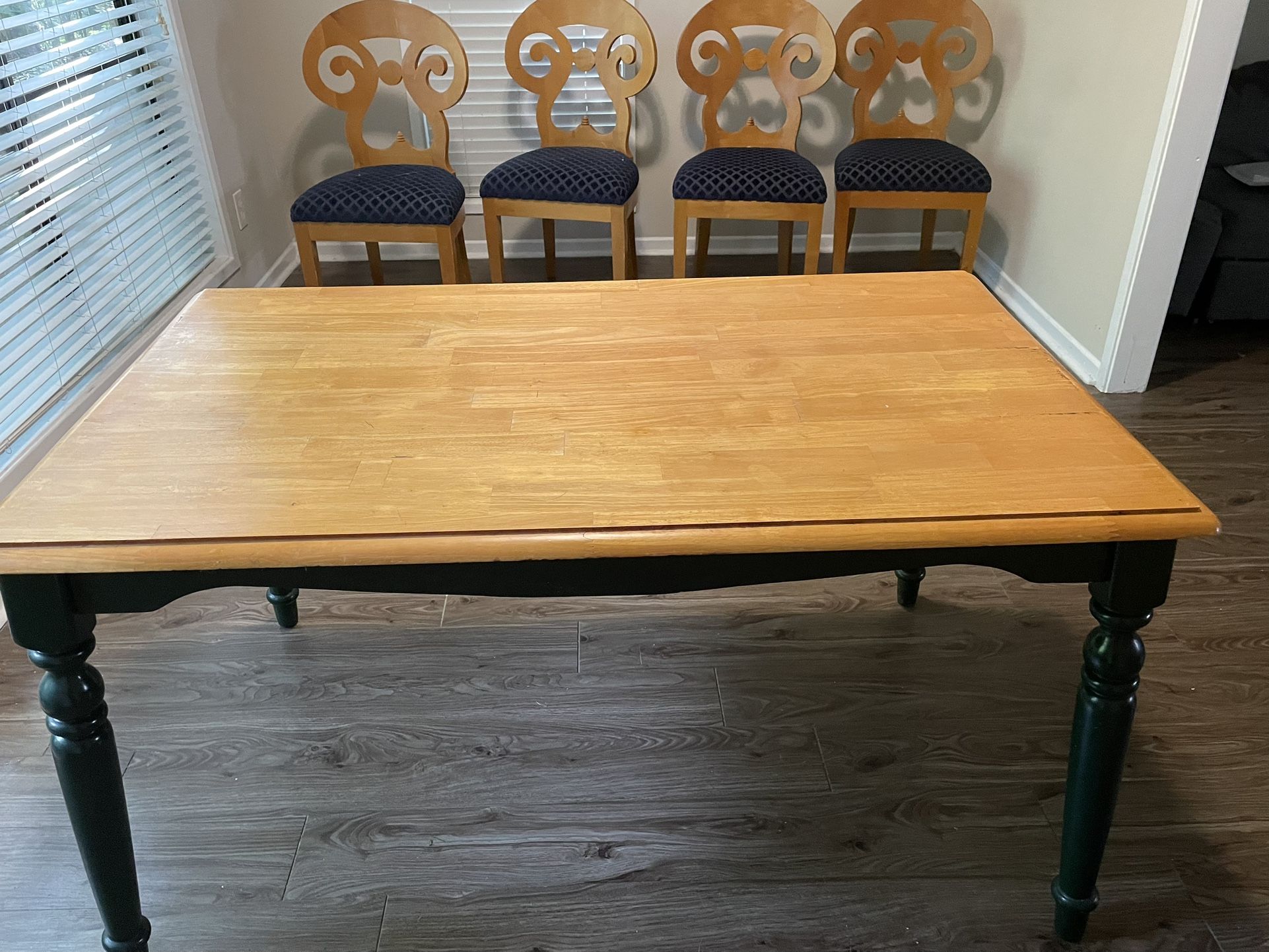 Dining Table & 4 Chairs - ($60 Decatur, GA)