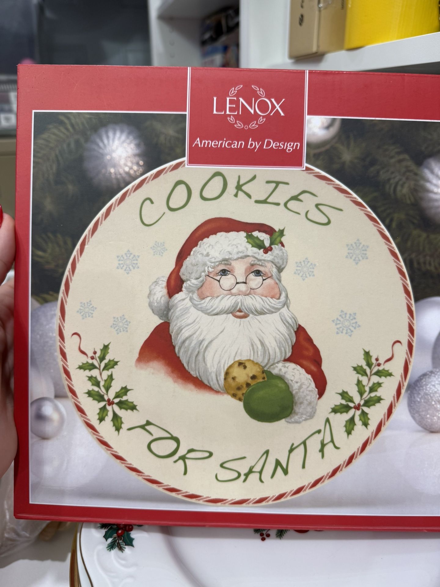 Cookie For Santa Lenox Plate