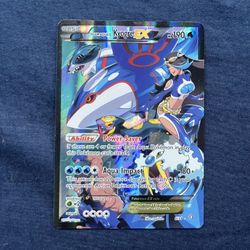 2015 Kyogre EX full art pokemon card DM IF BETTER OFFER #pokemon 