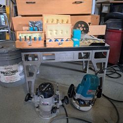 Router, Table, Lots Of Bits  MAKITA
