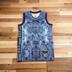 Basketball Jersey 23/24 Light Blue Ja Morant #12 Memphis Men’s Size