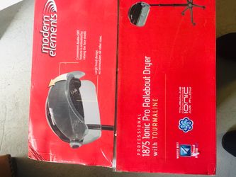 modern elements 1875w ionic pro rollabout tourmaline dryer for