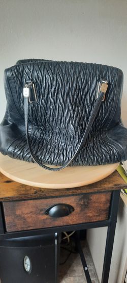 Coach 25984 Madison Gathered Twist Leather Vermillion Bag Satchel Crossbody