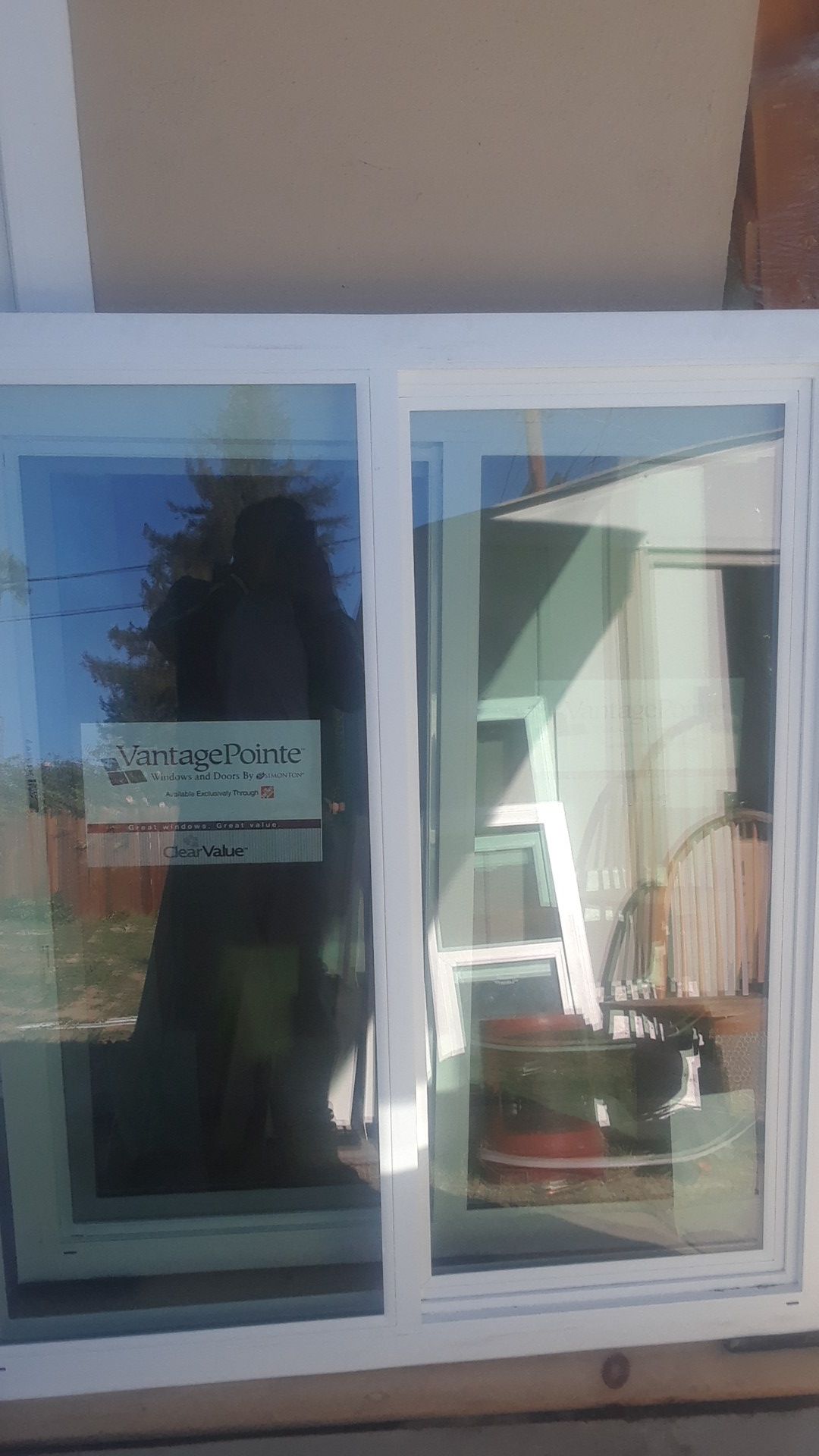 47x52.75 vinyl retro fit window