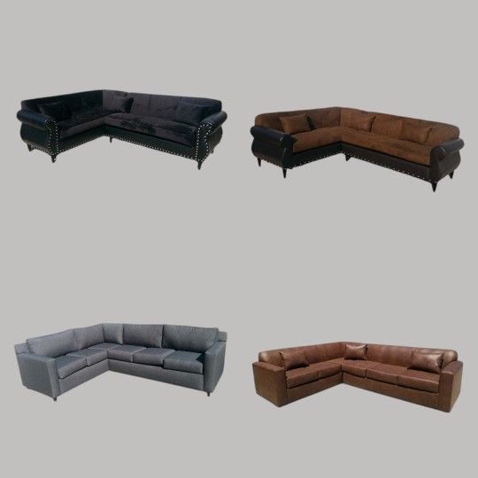 Brand NEW SECTIONAL COUCHES Sofas CHAISE Lounge Loveseat