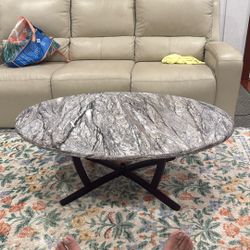 Coffe Table One Big Coffee Table And Two Small Side Sofa Tables