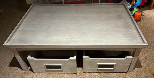 42x48x16 Activity Table with Rolling Drawers
