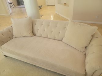 Sofa and loveseat