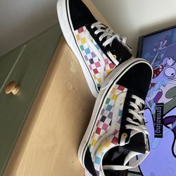 Checkered Vans