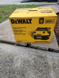 Dewalt vacuum