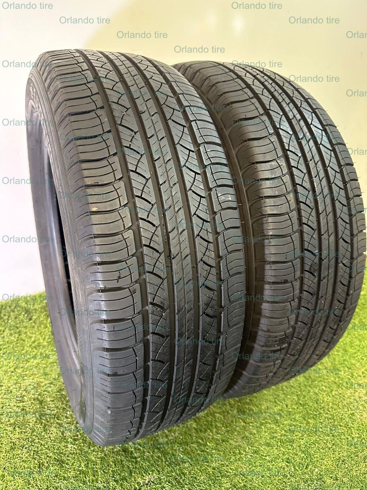 Q66 235 60 18 102V Michelin Latitude Tour HP 2 Used Tires 95% Life