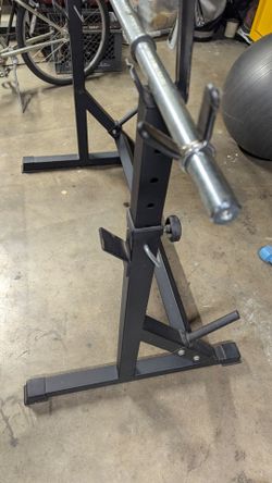 Adjustable squat or bench Press Rack