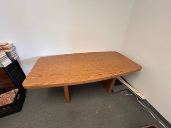 Large Office Deck- Solid & Heavy- Good Condition