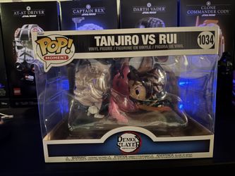 Demon Slayer Tanjiro Vs Rui Funko Pop