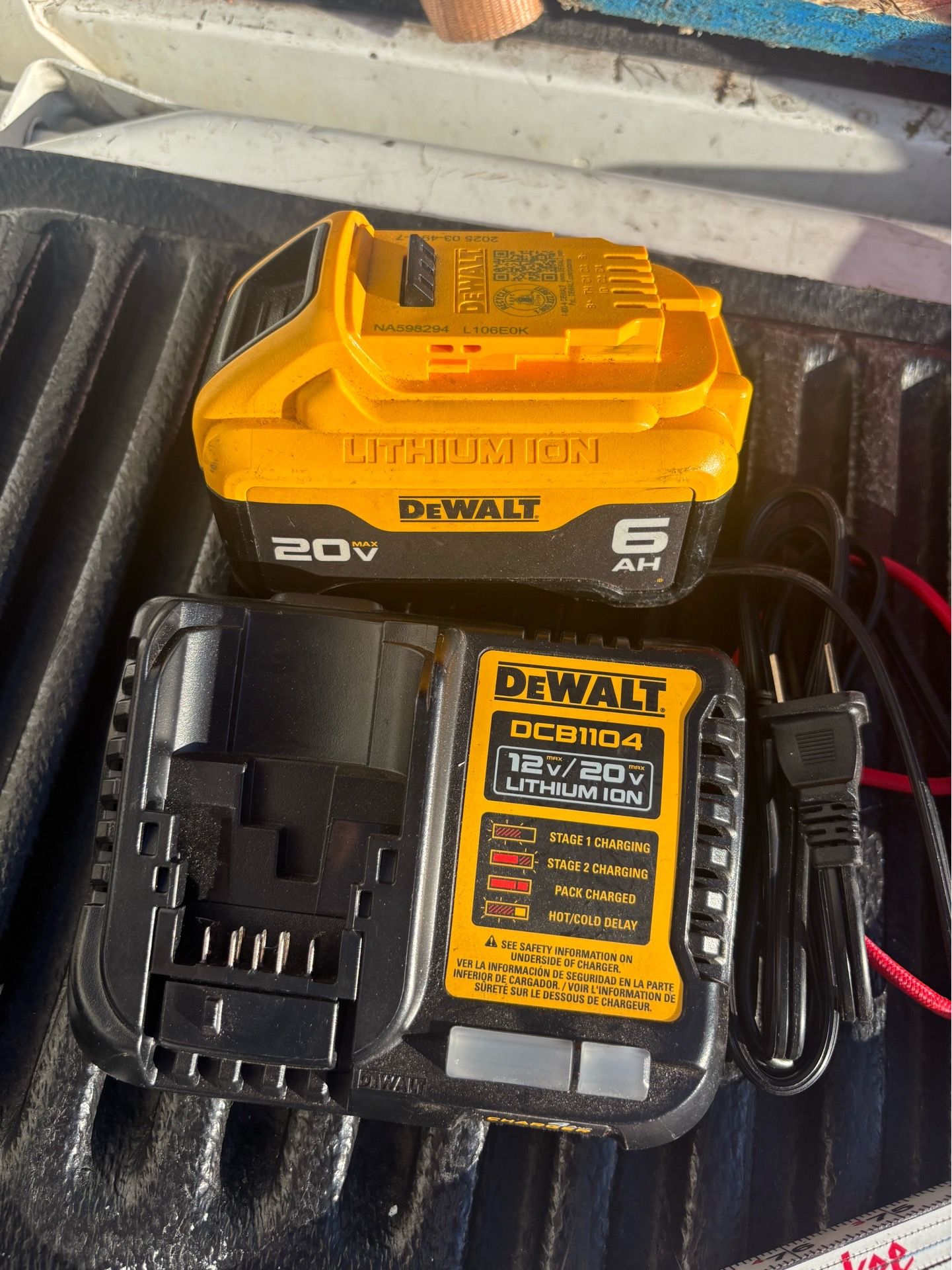 Dewalt battery