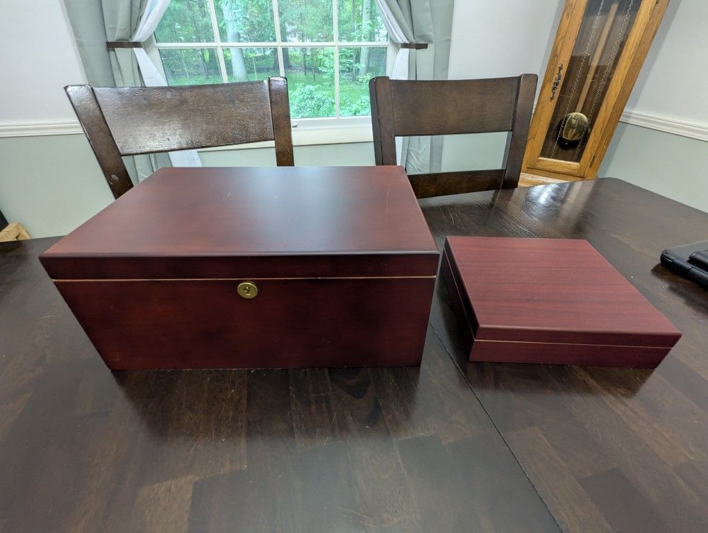 Cigar Humidors - 50 ct And 10 ct