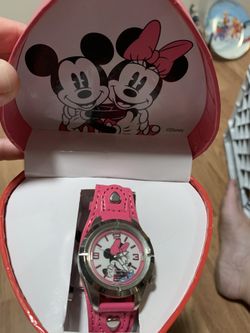 Minnie Mouse Watch in box