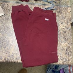 Burgundy Figs Joggers Small