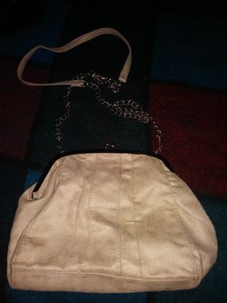Beige "Brash" handbag