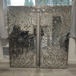 Mirrored Wall Mosaic Decor Panels 