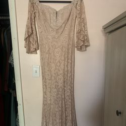 Champagne Mermaid Dress