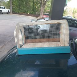 Antique Pet Carrier