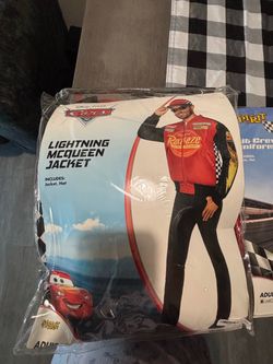 Disney Pixar Cars Lightning McQueen Costume Jacket