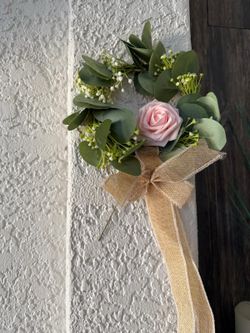 Floral flower garland/wreath/roses