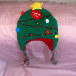 Xmas Fun Festive Beanie Hat 
