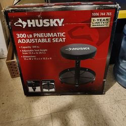 New Husky Pneumatic Adjustable Seat 