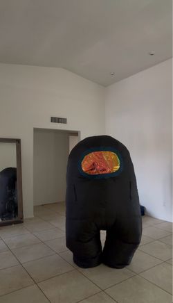 Among Us Inflatable Costume Black