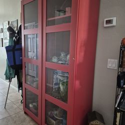 47 inch w x 17 inch deep x 80 inches tall IKEA Cabinet