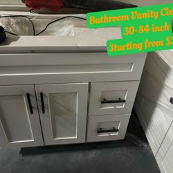 Bathroom Vanity Clearance,30-84 inch 