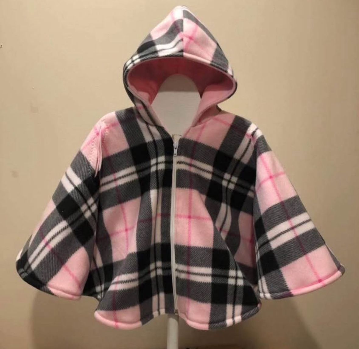 Custom Fleece Poncho