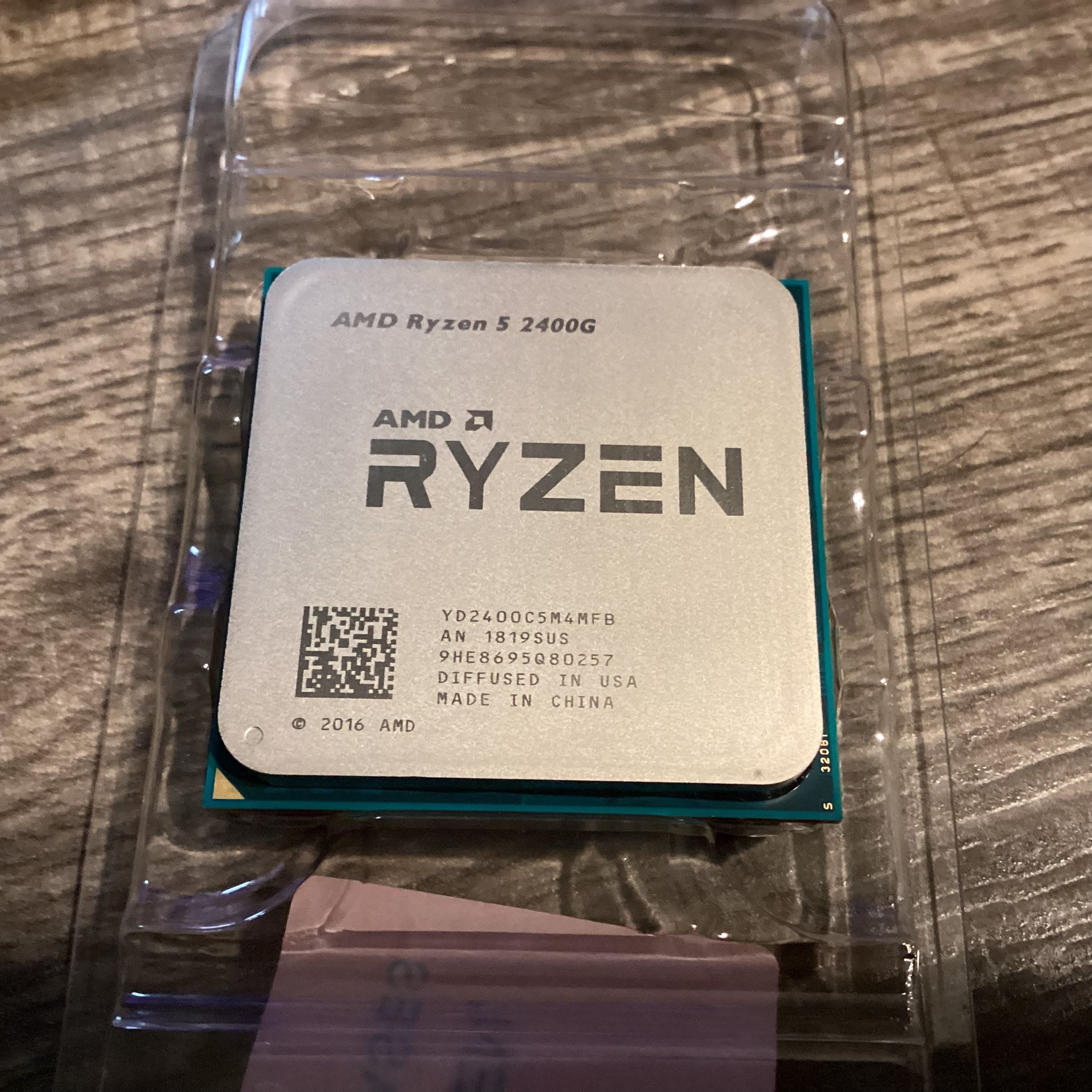 AMD Ryzen 5 2400g CPU